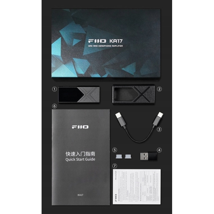 Портативний підсилювач для навушників FiiO KA17