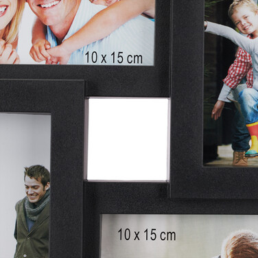 Relaxdays Photo Collage Frame - Holds 24 Pictures