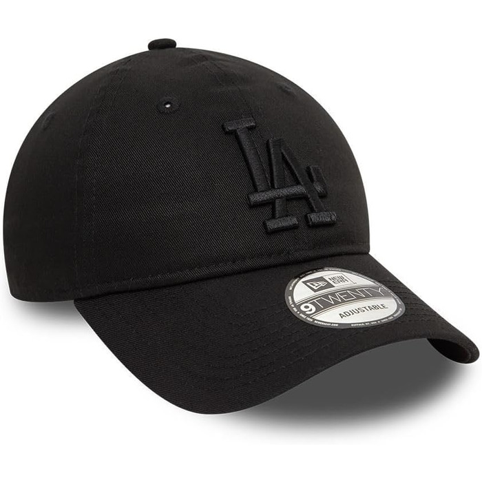 Кепка New Era Baseball Cap MLB League Essential 9Twenty, регульована, Los Angeles Dodgers, чорна