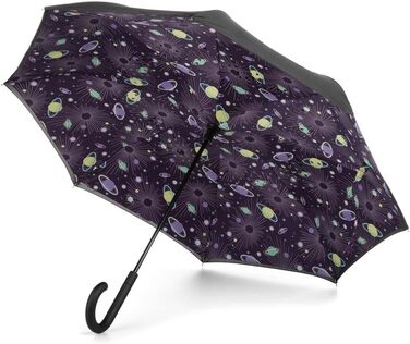 Складаний парасолька Inbrella Reverse-Close (Galaxy)