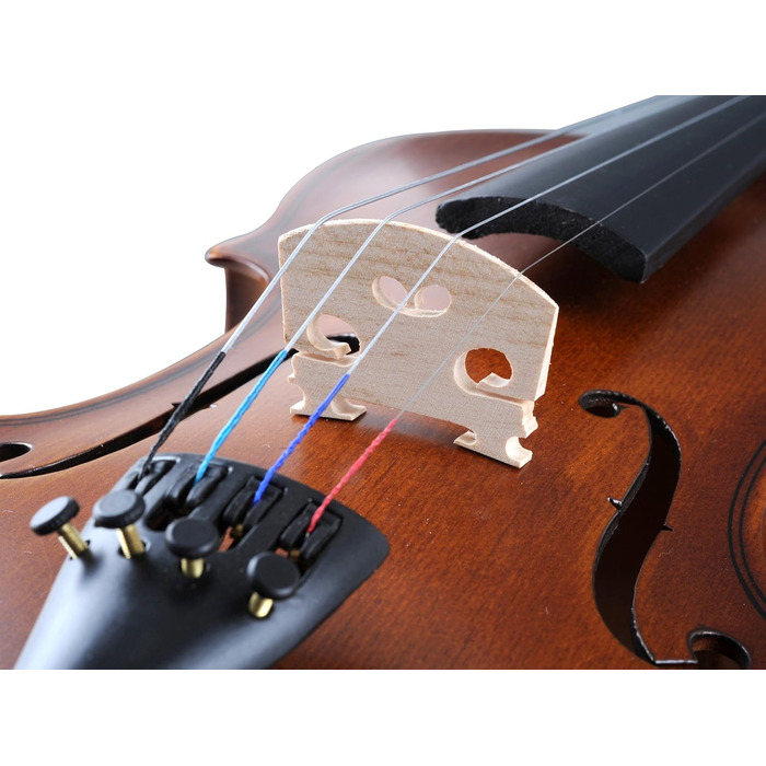 Скрипка Aileen Geige Kinder 4/4 для дітей та початківців, набір для дорослих з запатентованими наклейками на гриф