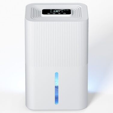 Електричний осушувач повітря 2700 мл з нічним світлом, таймером та автоматичним вимкненням. Підходить для квартири, ванної кімнати, підвалу. Осушує 650 мл/24 год.