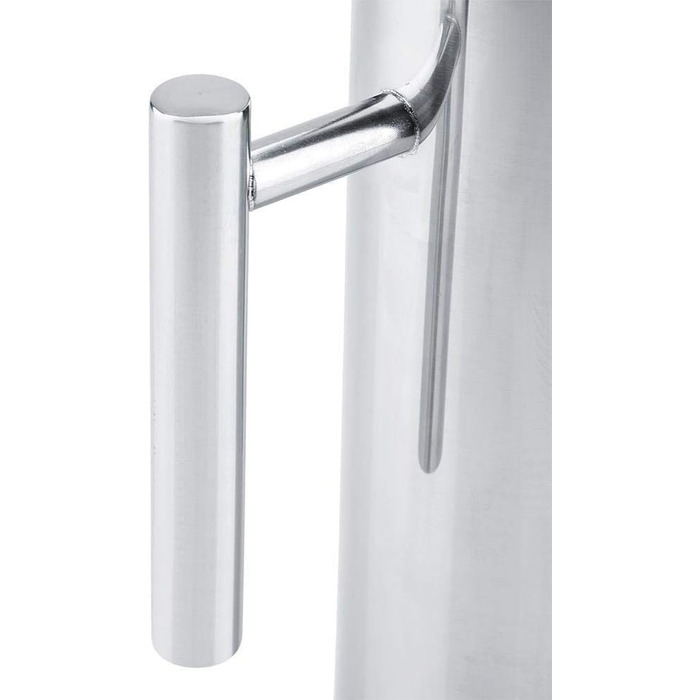 2L Stainless Steel Water Jug, Cold Drinking Jug, Home Hotel Serving Tool, with Ice Protection and Ergonomic Handle, for Serving Water, Iced Tea, and Other Cold Beverages