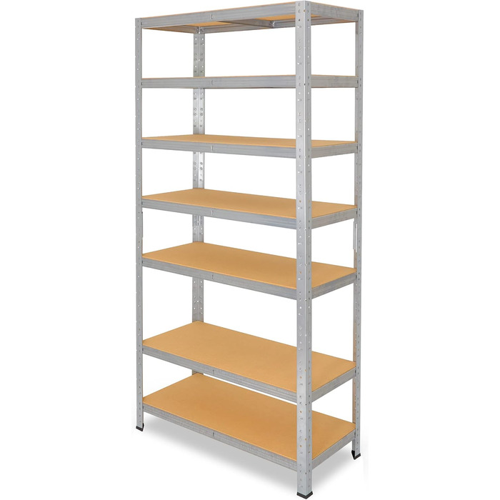 Shelfplaza® Heavy-Duty Metal Shelving Unit