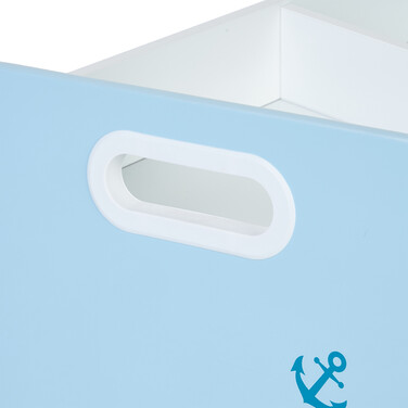 Relaxdays Kids' Shelving Unit with 5 Compartments