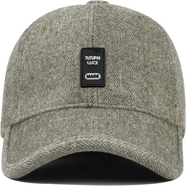 Кепка CLAPE з відворотками, повна кепка для чоловіків, спортивна кепка, стиль Old School, Dad Hat, в'язана кепка, зима/осінь/весна, універсальний розмір