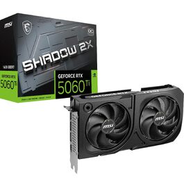 Відеокарта MSI GeForce RTX 5060 Ti Ventus 16G Shadow 2X OC Plus 8 ГБ GDDR7, PCIe 5.0