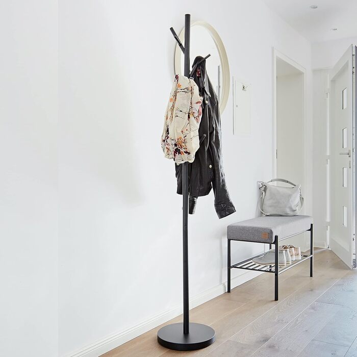 Вішалка для одягу LOVE IT STORE IT Loft, металева, 170 см, чорна, сучасна для передпокою, спальні, офісу