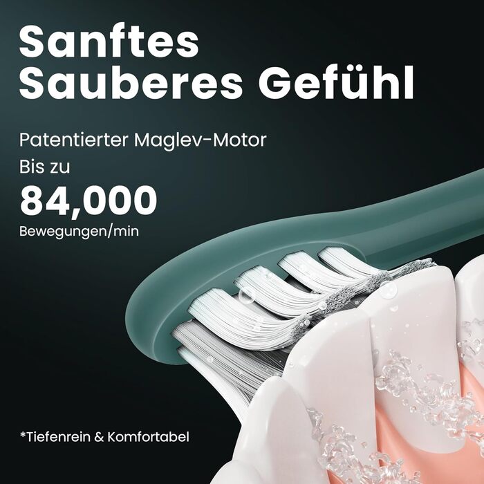 Oclean X Series Pro Electric Toothbrush Gift Set - Sonic Toothbrush with Display, 3 Modes & 32 Intensities, 6 Brush Heads & Travel Case