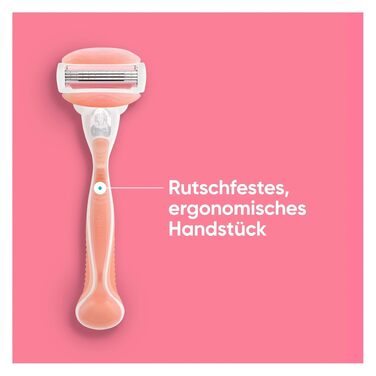 Жіноча бритва Gillette Venus Comfortglide Spa Breeze (рожева) з 6 змінними лезами, набір
