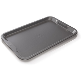 Ninja Foodi B30015EUUK Baking Tray, non-stick coated, dishwasher safe, aluminized steel, silver, 25 x 38 cm