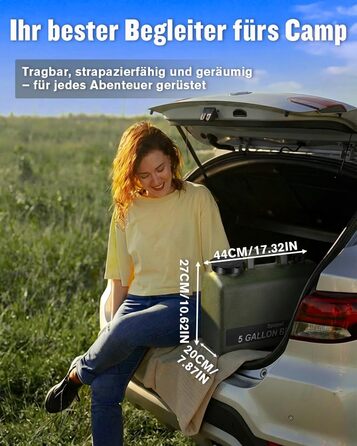 Портативна душова кабіна для кемпінгу з акумулятором 10000mAh та 20л баком. Комплект для відпочинку на природі, в авто та для миття тварин