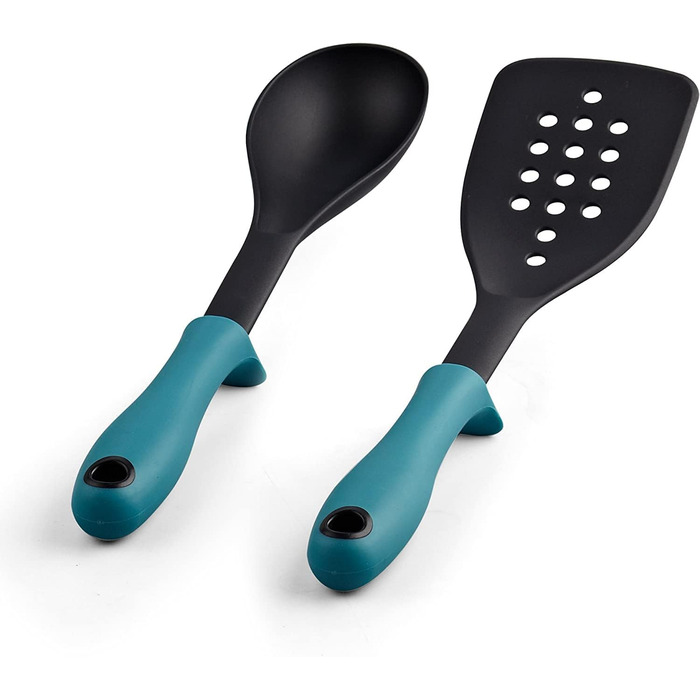 Набір посуду Cook N Home 2601 з антипригарним покриттям, мармур, алюміній, скло, бірюзовий