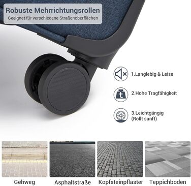 Розширюваний валіза British Traveller 100L, тканинний, з TSA замком, 79.5x49x32.5 см (Синій)