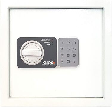 Сейф-скриня для ключів KNOXSAFE KEYLOCKER 1 на 30 ключів з брелоками, білий (28 x 30 x 10 см)