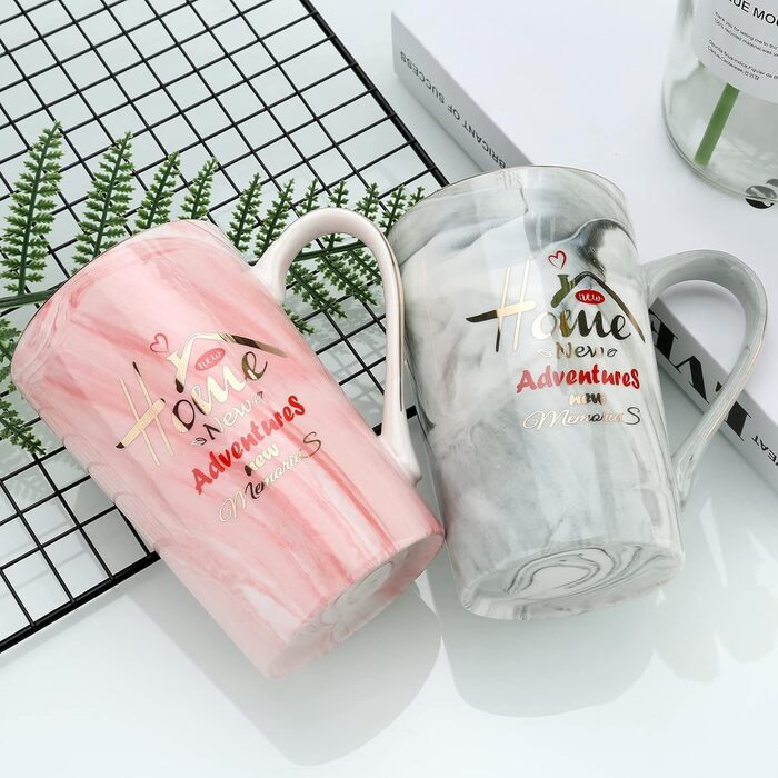 Housewarming Gifts for New Home Unique Housewarming Gift Ideas for New Home New Adventure New Memories Couple Coffee Mug Set 340 ml