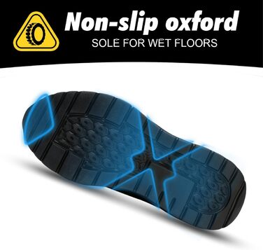 Робочі черевики чоловічі/жіночі, захисні черевики зі сталевою капами, легкі, неслизькі, дихаючі, водонепроникні, літні, чорні. Розмір 47 EU (відповідає 46.5 M105)