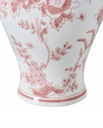 Ваза Beliani з порцеляни, 18 x 38 см