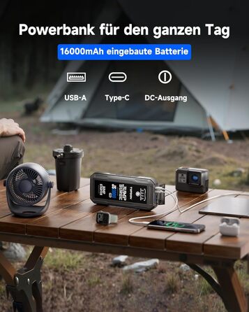 Powerbank TOPDON JS3000 для запуску двигуна, 24000mAh, 12V, для бензинових та дизельних двигунів до 9.0L та 7.0L