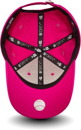 Кепка New Era Kids 940 League Basic New York Yankees рожево-біла (для дітей 6-10 років)