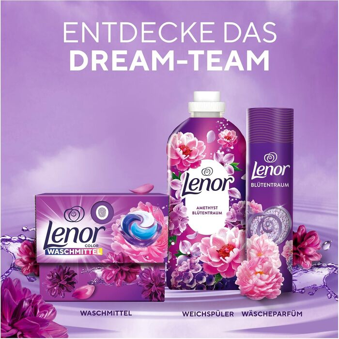 Капсули для прання Lenor Pods Amethyst Blütentraum, аромат «Аметистовий сон», 100 шт