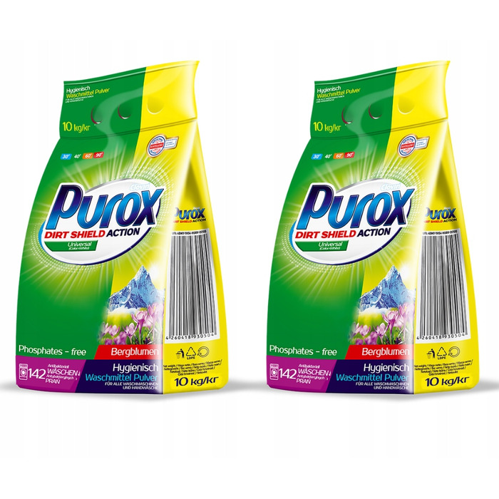 Універсальний пральний порошок Purox, 10 кг