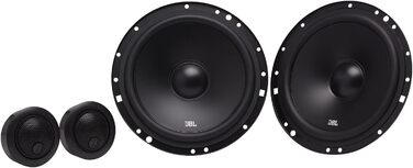 Автомобільна акустика JBL Stage1 601C 200 Вт, компонентна система 2-смугова, динаміки 16-17 см, твіттер, чорна, Harman Kardon