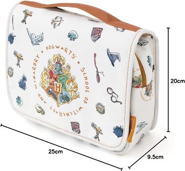 Косметичка Harry Potter Klein 20 x 9,5 x 25 см - водонепроникна для жінок та чоловіків, подарунок для фанатів