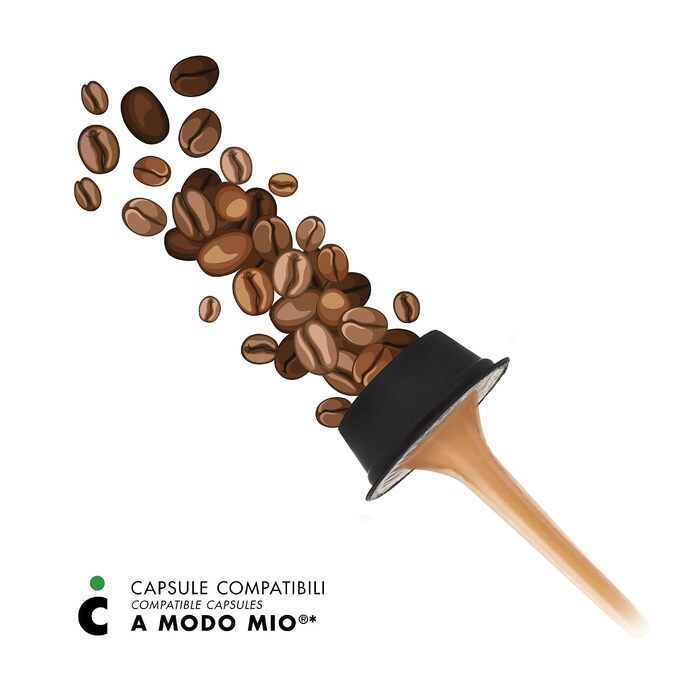 Набір кавових капсул Il Caffè Italiano Firenze, сумісні з Lavazza A Modo Mio, 120 шт по 7.5 г