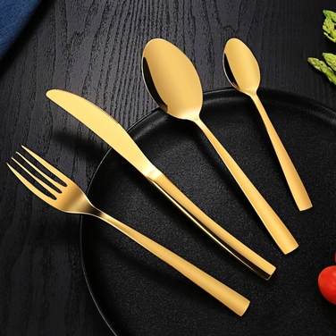 Набір столових приборів на 24 предмети (на 6 осіб), нержавіюча сталь, у подарунковій коробці