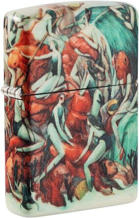 Запальничка Zippo 540 Color із малюнком Marija Tiurina, зелена, універсальний розмір