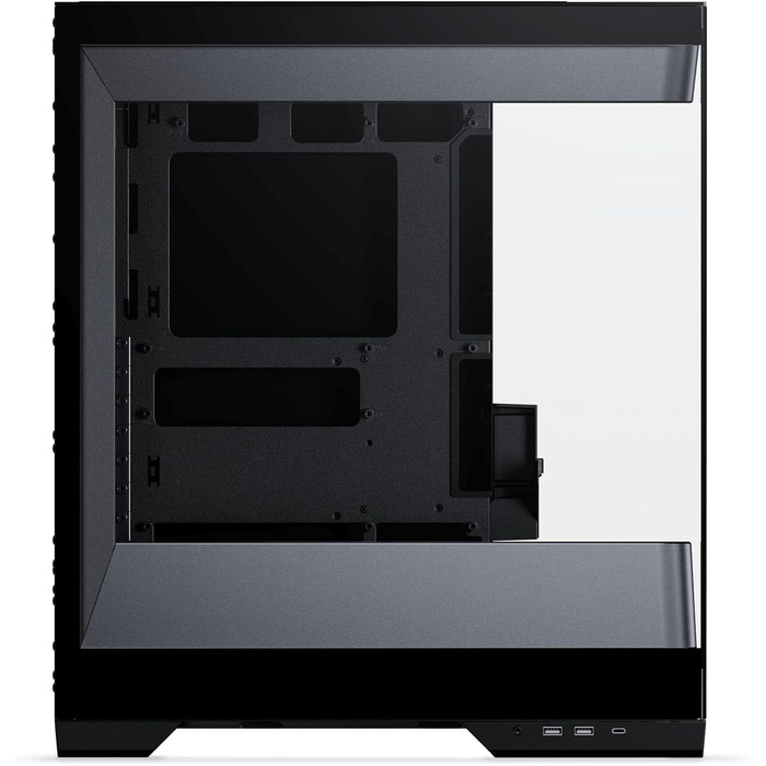 Корпус для ПК Phanteks Evolv S2 Midi-Tower, E-ATX, чорний, панорамне скло, RGB, Back-Connect, 4 вентилятори 120 мм