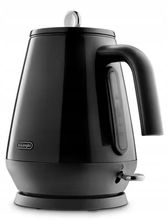 Електричний чайник De'Longhi KBY2001 BK, 2200 Вт, 1,7 л, чорний