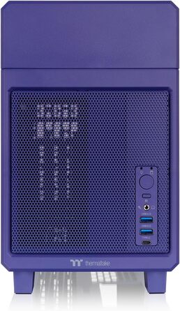 Корпус Thermaltake Mini-ITX TR100 Future Dusk: 18.4л, Dual-Chamber, PCIe 4.0, підтримка AIO 280мм, тихий Airflow