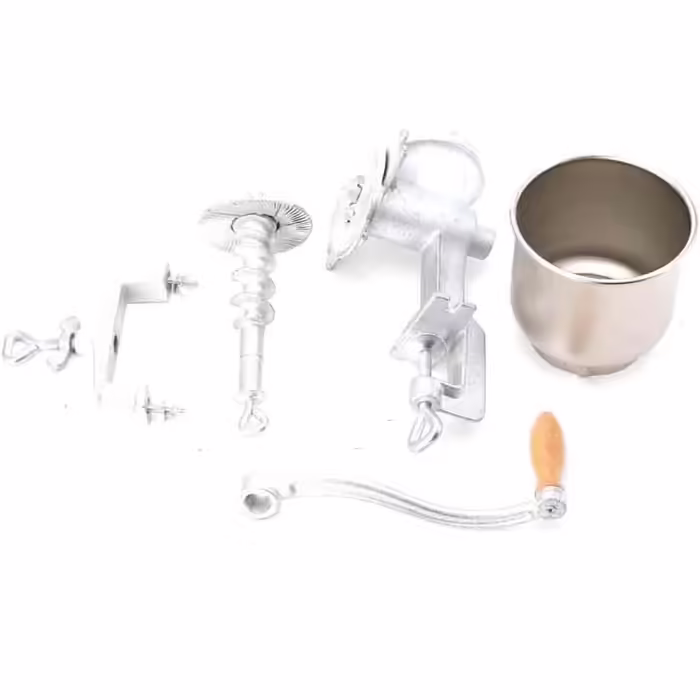 TABODD 500ML Manual Grain Grinder Mill, Adjustable Clamp Mill Corn Grain Mill Cast with 13cm & 4cm Hopper Stainless Steel Grinder Manual Grain Mill for Corn, Coffee Beans, Wheat, Nuts, Herbs