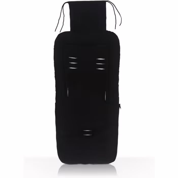 Stimo24 Footmuff/Summer Footmuff for Buggy, Stroller, Jogger (Black)