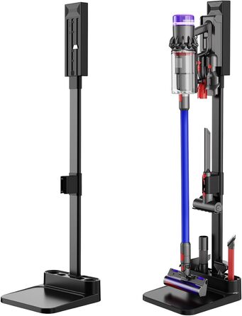 Стійка для пилососів Dyson V7, V8, V10, V11, V15, SV18, SV21 - док-станція для зберігання та зарядки, сіра