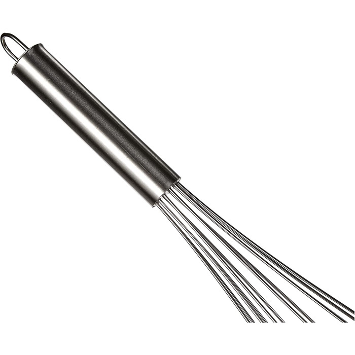 Збивач для яєць Fackelmann 32,5 см, з нержавіючої сталі, міцний, для приготування випічки, 1 шт.