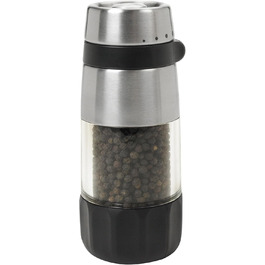 Перцемолка OXO Good Grips Elegante з нержавіючої сталі, чорна