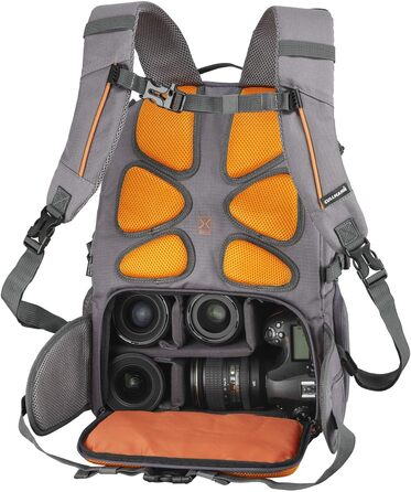 Спортивний рюкзак CULLMANN ULTRALIGHT sports DayPack 300, сіро-помаранчевий