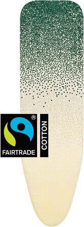 Глядишка для прасувальної дошки Brabantia з шаром 8 мм, Fairtrade-бавовна, міцна та легка у встановленні - 124 x 38 см (A Board (110 x 30 см), New Dawn)