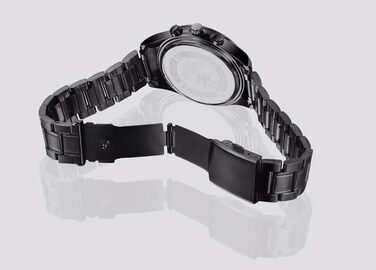 Годинник на зап'ястя BOSCK для чоловіків (без хронографа), 40 мм, автоматичний календар та день тижня, корпус із нержавіючої сталі, білий бізнес-годинник, водонепроникність 30 м, спортивні годинники для чоловіків