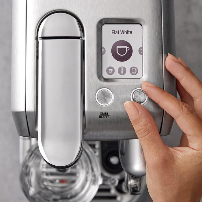 Кавова машина капсульна Sage Nespresso Creatista Plus SNE800BSS, нержавіюча сталь
