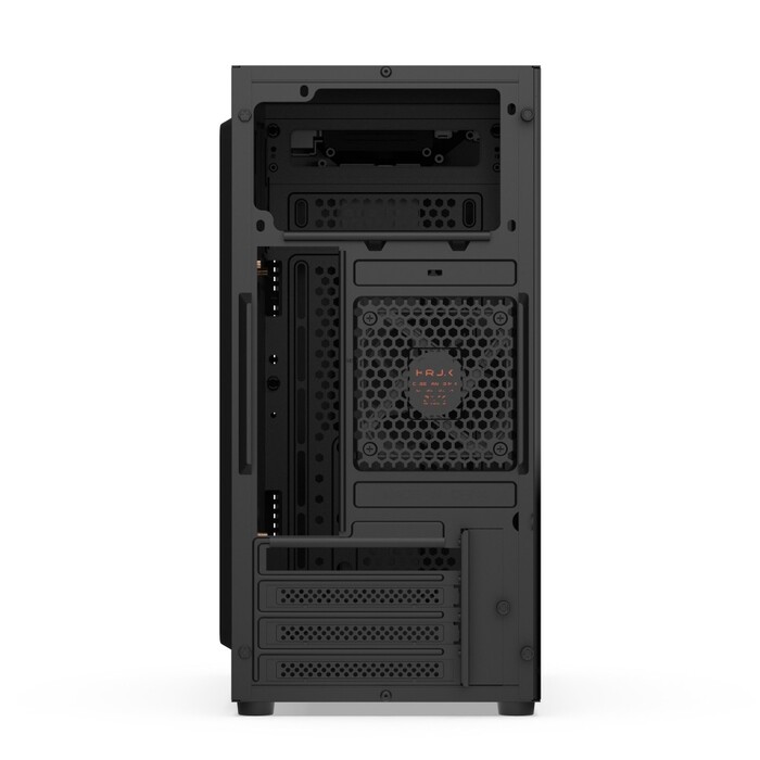 Корпус для комп'ютера Krux Astro Midi Tower, чорний, із загартованим склом