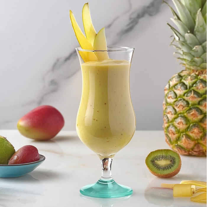 Набір склянок для коктейлів Krosno Glasmark: 6 шт, 420 мл, різнокольорові