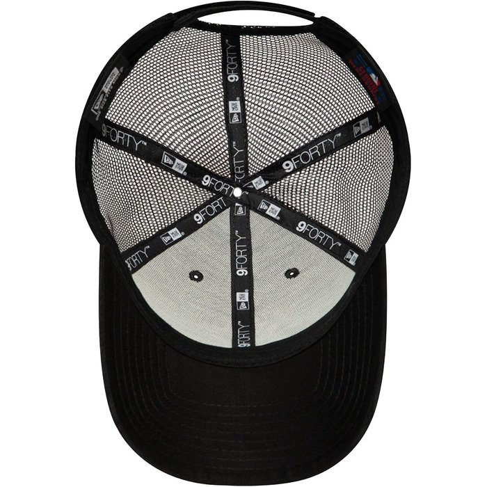 Кепка New Era Milwaukee Bucks 9Forty Snapback чорного кольору, універсальний розмір