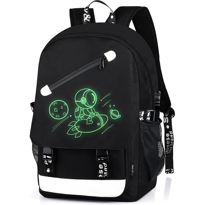 Шкільний рюкзак для хлопчика-підлітка, рюкзак-ранці, шкільна сумка для підлітків, модель Ракета