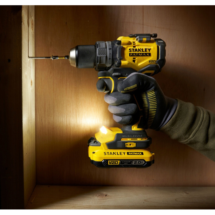 Акумуляторний дриль-шурупокрут Stanley FatMax SFMCD725D2K-QW 80Нм, 2x2Аг