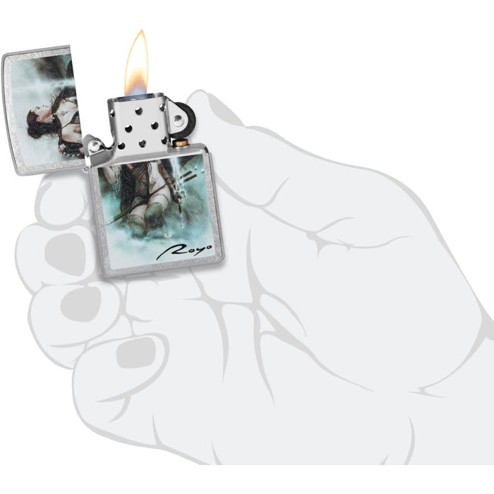 Запальничка Zippo Street Chrome Luis Royo, кишенькова, оригінал