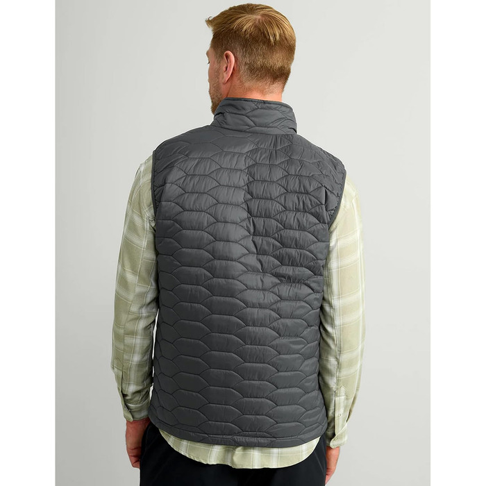 Жилет HUK Scale для чоловіків, утеплений, з DWR просоченням, для риболовлі (M, nachteule)